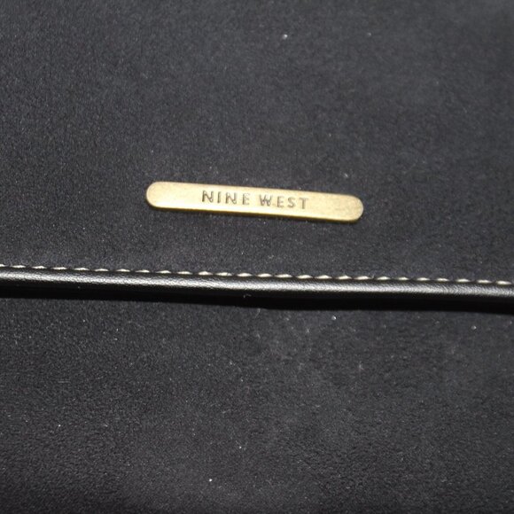 Nine West Black Suede Wristlet - Picture 7 of 15